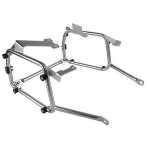 Soporte de caja lateral plateado de acero inoxidable 304, soporte lateral para portaequipajes de motocicleta para <span class=keywords><strong>HONDA</strong></span> <span class=keywords><strong>CB500X</strong></span> - Product Image 1