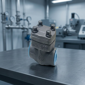 Válvula de Retención de Acero Forjado Clase 1500 2500 A105 con Resorte, Conexión NPT, Soldadura por Encaje, Válvula Antirretorno API 602 - Product Image 3