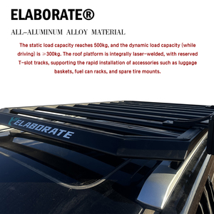 <span class=keywords><strong>Porte</strong></span>-bagages de toit en alliage d'aluminium, protection contre la rouille et la corrosion, robuste et durable, adaptabilité multi-scénarios - Product Image 5