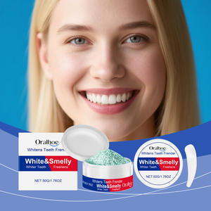 Poudre dentifrice à base d'amidon de maïs biologique à la menthe, de haute qualité, 50 g, best-seller, blanchit, pour usage domestique - Product Image 1