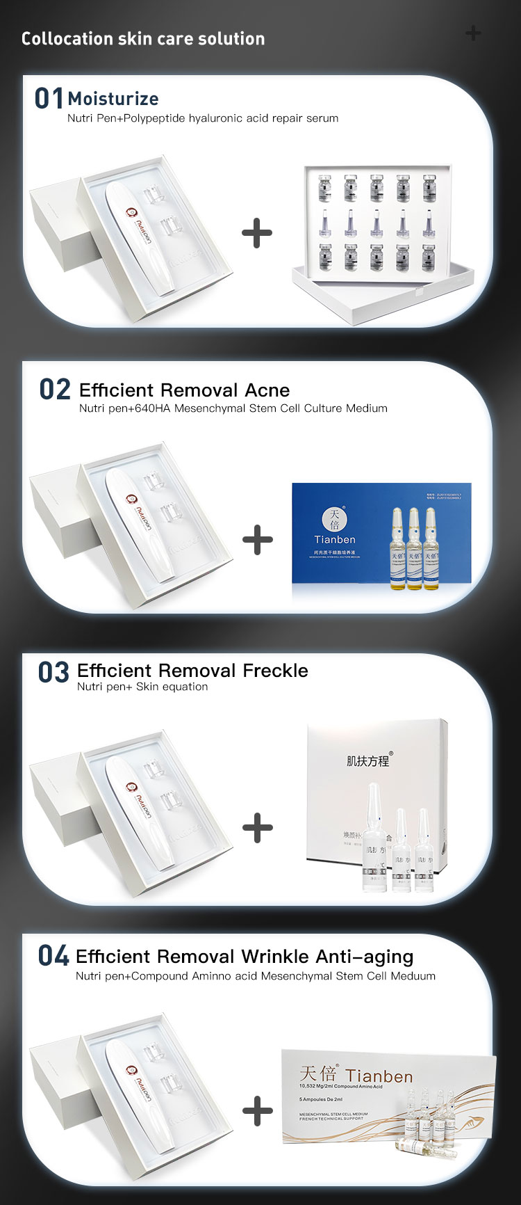 Nutri pen magical cosmetology micro needle pen electric meso micro cartridge option microneedling pen