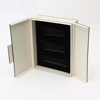 Cajas de Regalo de Cartón Rígido de Lujo con Logotipo Personalizado, Directo de Fábrica, con Dos Puertas Abatibles, para Herramientas de Perforación Finas