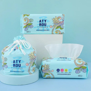 คิม ไรอันผ้าเช็ดหน้าแบบใช้แล้วทิ้ง 20x20 ซม. ผ้าฝ้ายแท้แบบแขวนดึงออกได้ ใช้ในร้านเสริมสวย - Product Image 2