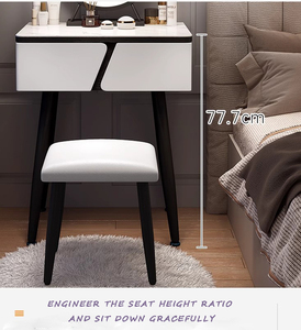 Cómoda Moderna 2026 para Dormitorio, Gabinete de Almacenamiento Minimalista, Tocador de Una Pieza, Pequeño para el Hogar, Estilo Líneas Sencillas <span class=keywords><strong>Netflix</strong></span> - Product Image 5
