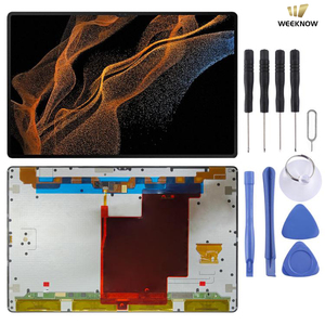 Écran LCD d'origine avec numériseur, assemblage complet, pour <span class=keywords><strong>Samsung</strong></span> Galaxy Tab S8 Ultra 5G <span class=keywords><strong>SM</strong></span>-<span class=keywords><strong>X900</strong></span>/X906 - Product Image 1