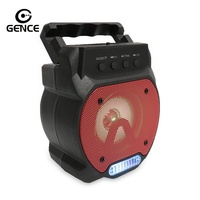 Système GENCE Bafle Som Inch Portable pour 5.0 5W de puissance, haut-parleur professionnel puissant de haute qualité avec chariot