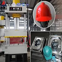 YW32 160 toneladas Kevlar/aramida/acrílico casco a prueba de explosiones prensa máquina hidráulica de prensado en caliente para casco balístico
