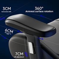 Chaise de gaming de qualité supérieure pour l'e-sport, confortable pour de longues heures de travail à domicile, chaise de bureau ergonomique avec repose-pieds pour dortoir
