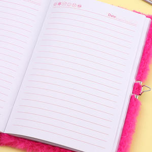 Blague de dessin animé avec un cadeau de cahier de main en peluche verrouillé cadeau de Noël Halloween - Product Image 4