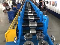 Machine de profilage entièrement automatique pour profilés en acier galvanisé pour structures solaires, pour la production de profilés en C et en U (Unistrut)