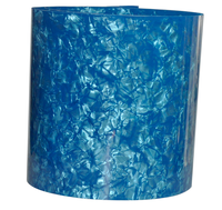Fournir directement un bon prix Rouleau de PVC rigide en plastique d'enveloppe de tambour de couleur étincelante