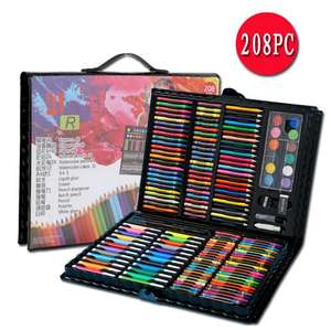 6+ Art <b>Set</b> by Art Creativity Ideal Beginner <b>Artist</b> Kit Includes Watercolor, Crayons and More - Product Image 3