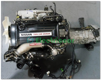 Ensemble moteur diesel 4D33 4D34 RB26 RB26DE RB26DETT d'occasion pour pièces et accessoires automobiles Nissan TD42 4JK1 RD10 RE10 QR25