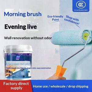 <span class=keywords><strong>Peinture</strong></span> murale acrylique imperméable écologique antifongique en gros pour l'extérieur – Revêtement liquide pour murs extérieurs - Product Image 1