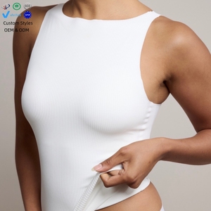 Camisole sans bretelles en <span class=keywords><strong>soie</strong></span> glacée pour femmes, sans couture, à porter à l'intérieur ou à l'extérieur, dos élégant, coussinets de poitrine, <span class=keywords><strong>grande</strong></span> <span class=keywords><strong>taille</strong></span>, respirante, été - Product Image 1