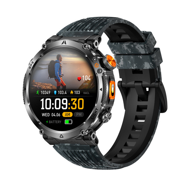 2026 Newest FitPro Smart Fashion Watch HT42 Sporty Alloy Plastic 3 ATM Waterproof 5-10 Days Battery Life Altimeter Barometer
