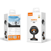 LDNIO MG08 Support magnétique pour téléphone portable Support pour tableau de bord de voiture Support pour téléphone portable Support pour mobile