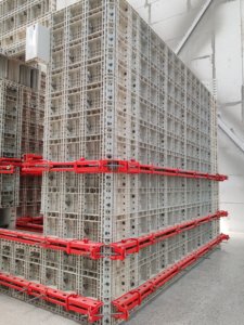 قوالب أعمدة بلاستيكية عالية الجودة قابلة لإعادة الاستخدام، سهلة التجميع لأعمال البناء الخرسانية - Product Image 1