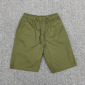 Pantaloncini <span class=keywords><strong>Bermuda</strong></span> da <span class=keywords><strong>uomo</strong></span> alla moda Casual elasticizzati in tessuto di cotone traspirante al ginocchio con motivo solido - Product Image 3