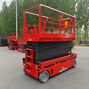 CE Rong Yu 4m-18m Mini Schaarhoogwerker Elektrische Steiger met Stalen Platform 80-1000kg Draagvermogen - Product Image 2