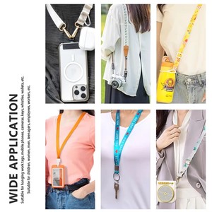 中国メーカー格安印刷キーストラップウェイ携帯電話ポリエステルストラップ付きロゴカスタム - Product Image 5