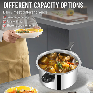 Morden Autocuiseur américain Marmite à pression instantanée Marmite à cuisson rapide Marmite à pression en aluminium - Product Image 4