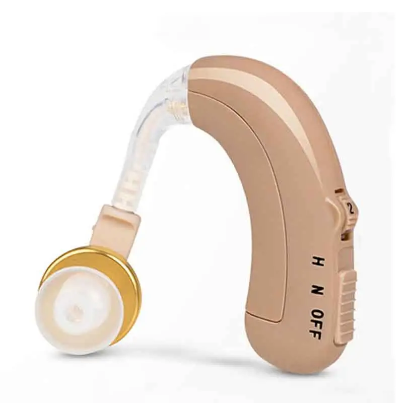 高齢者向けの最高の充電式BTE補聴器バッテリー難聴ノイズキャンセリングデジタル補聴器デバイス