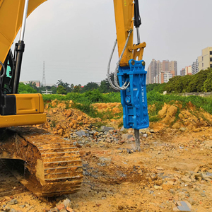 Trituradora de torre de rango montado en la parte superior para excavadoras Lovol FR220 <span class=keywords><strong>Sumitomo</strong></span> <span class=keywords><strong>SH210</strong></span> 18-22T Base de estacionamiento ecológico escénica - Product Image 2