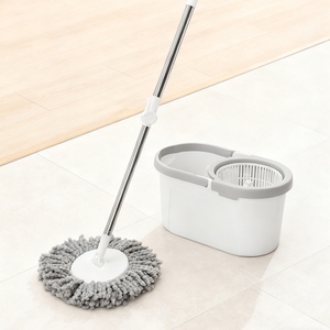 Jesun Spin lau và xô kết hợp tự rửa & spin-hệ thống khô tay miễn phí tự vắt lau xô để làm sạch sàn dễ dàng - Product Image 1