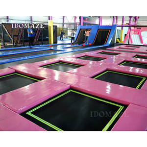 Trẻ Em Chơi Trampoline Công Viên Nhảy Leo Núi Thương Mại 1000 Bóng <span class=keywords><strong>Pit</strong></span> Bóng Bọt Cubes Trampoline Công Viên Cho Trẻ Em - Product Image 2