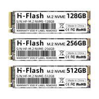 H-Flash M.2 NVME PCIE 4.0 PCIE 3.0 NVME SSD haute vitesse 256G 512G 1TB 2TB SSD pour ordinateur de bureau, ordinateur portable, disque dur interne à semi-conducteurs