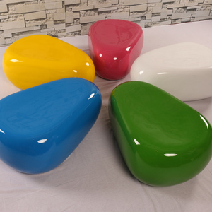 Y405 FRP Cobblestone Ghế Sợi Thủy Tinh Pod Gamma Beach Ghế Cho Khu Vực Công Cộng Hoặc Vườn Riêng Hoặc Trong Nhà - Product Image 2