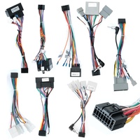Adaptador de Cableado de 16 Pines para Radio Estéreo de Coche, Conector de Cable de Alimentación Universal para Android