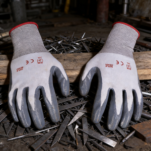 Profilli mekanik koruyucu eldiven DONGCHENG nitril parlak dokulu tam eldiven esnek silikon/tozsuz örgü eldivenler - Product Image 6