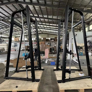 El equipo de entrenamiento combinado de Deep Squat <span class=keywords><strong>Smith</strong></span> se puede utilizar para el entrenamiento integral de empuje horizontal - Product Image 2