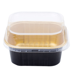 180ml Đảng Màu nhôm thực phẩm khay bánh cốc tráng miệng cửa hàng Lá container khách sạn nhà hàng dùng một lần <span class=keywords><strong>Pie</strong></span> <span class=keywords><strong>Foil</strong></span> container - Product Image 2