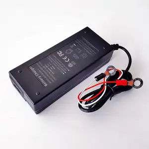Chargeurs de batterie 90W Chargeur intelligent 12.6V 5a 6a pour batteries lithium-ion 3S 10.8V 11.1V 12V Scootersr électrique Batterie Pack
