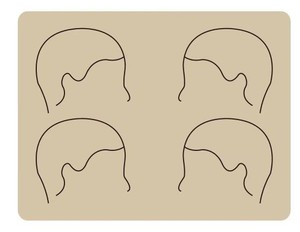 SMP ชุดฝึก<span class=keywords><strong>สัก</strong></span>หนังศีรษะทำจากยางแผ่นสำหรับฝึกทำผมและหนังศีรษะ - Product Image 3