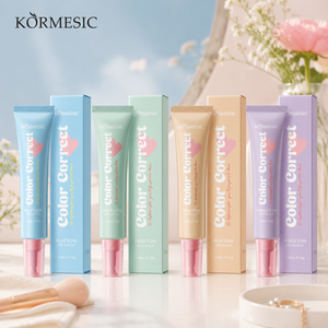 KORMESIC Marca Privada OEM 30g Prebase Correctora de Tono de Cuatro Colores, Crema Loción Correctora de Color, Corrector Pre-Maquillaje, Base de Maquillaje Femenina - Product Image 1