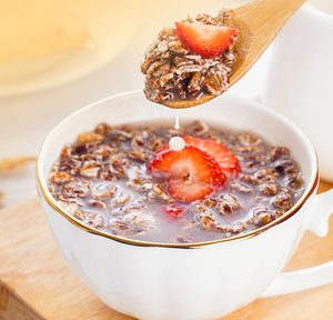 Fiocchi d'avena neri naturali di grano, <span class=keywords><strong>cereali</strong></span> <span class=keywords><strong>integrali</strong></span> ad alto contenuto di fibre per <span class=keywords><strong>colazione</strong></span>, yogurt e latte, all'ingrosso dalla Cina - Product Image 5