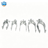 Collier de serrage de tuyau en acier au carbone UTT8001 en deux parties, collier de serrage antisismique compatible avec les supports à fourche, les boucles de suspension et les poutres de serrage