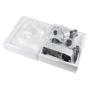 ZM0104-W5L de haute précision 1X-4X disséquant le <span class=keywords><strong>microscope</strong></span> stéréo de bourdonnement avec la base lourde - Product Image 6