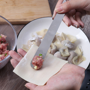 Cuchara de acero inoxidable 316L, apta para uso alimentario, apta para lavavajillas, para mezclar dumplings y wontons - Product Image 2