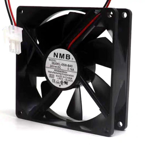 พัดลมระบายความร้อน NMB 24V DC 3610KL-05W-B40 พลาสติกสำหรับอุตสาหกรรม - Product Image 1