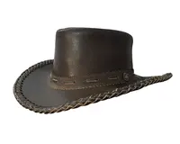 Cappello da Cowboy Texas | Cappello da uomo in vera pelle pieno fiore
