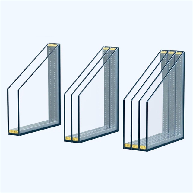 Triple Glazed Hollow Insulated Glass Unit High Performance Energy Saving Fire Resistant Eco-Friendly Industrial Use Hospitals