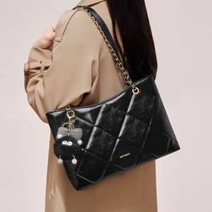 Bolso Bandolera de Piel Sintética de Moda, con Correa Desmontable, Gran Capacidad, Diseño Minimalista, Unisex, Cierre de Cremallera - Product Image 5