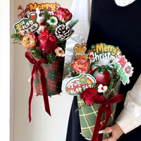 Boîte cadeau ronde personnalisée avec logo, pour petites entreprises, vente en gros, boîte cadeau originale réutilisable avec poignée, impression créative