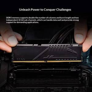 Pour FU RY Beast DDR5 4800/5200/6000/6400mhz 16gb/32G/64gb Fabriqué en Chine pour ordinateur de bureau, module de mémoire vive - Product Image 1