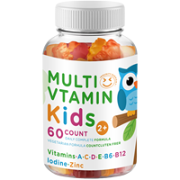 OLLI OEM/ODM/OBM Marque privée Gommes multivitaminées pour enfants Complément alimentaire végétalien Gommes multivitaminées sans sucre